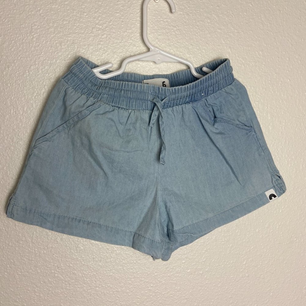 NEW Cotton On Kids Lightweight Denim Shorts Size 6